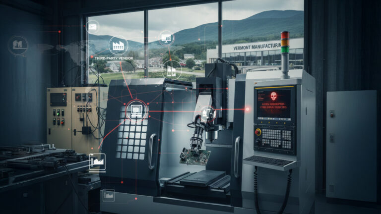 Vermont manufacturing cybersecurity